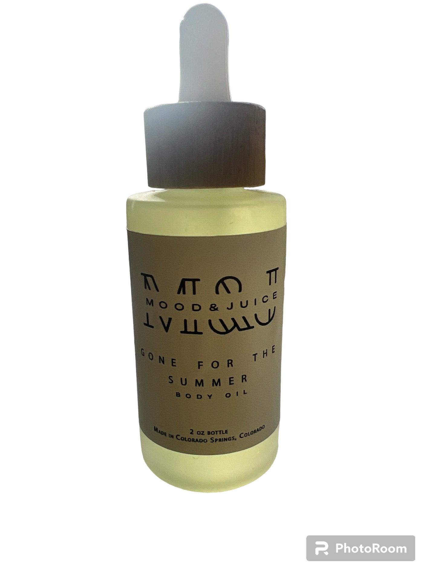 Gone For The Summer body oil 2 oz body oil