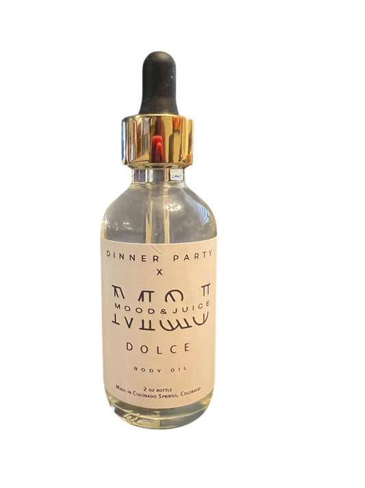 Dinner Party - Dolce 2 oz. body oil