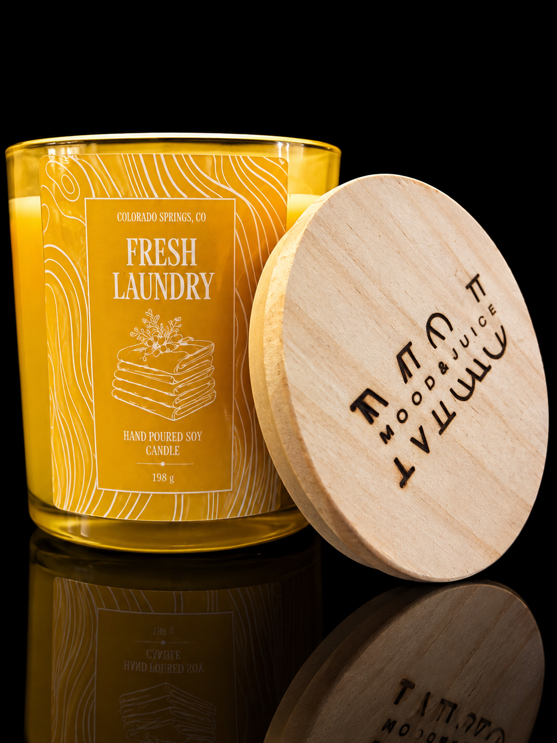PREORDER Fresh Laundry 7.5 oz. filled soy wax candle