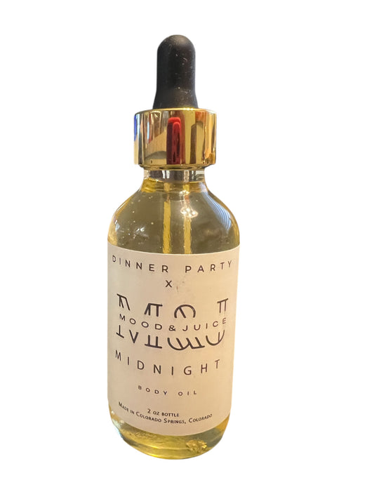 Dinner Party - Midnight 2 oz. body oil