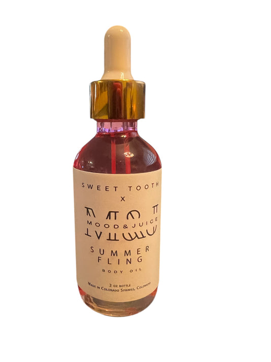 Sweet Tooth - Summer Fling 2 oz. body oil
