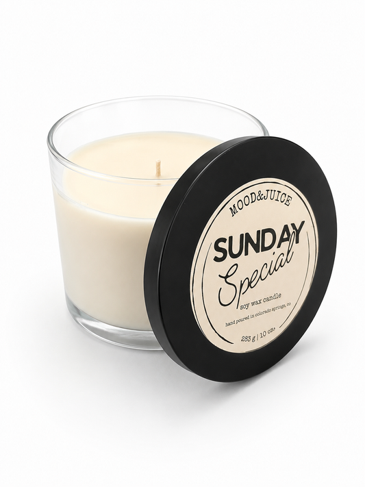 Sunday Special 10 oz. filled candle