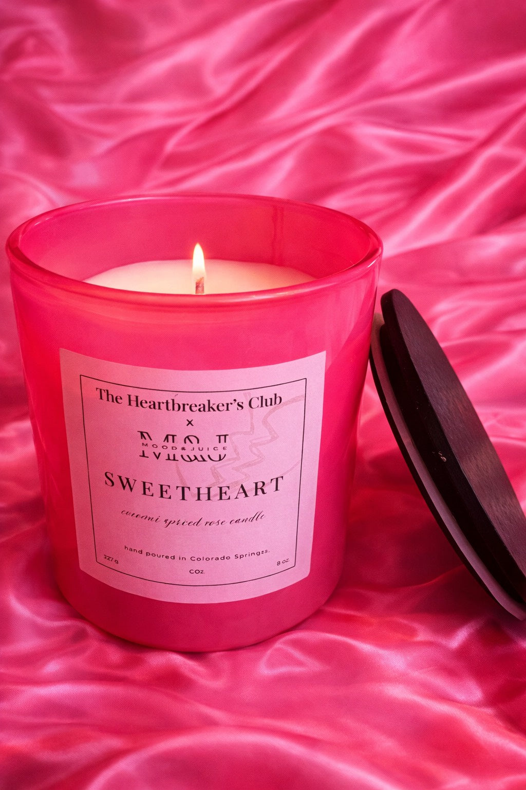 The Heartbreaker's Club - Sweetheart 8oz candle (feminine)